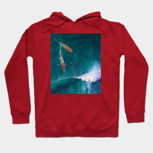 Surfer Koi-fish Hoodie